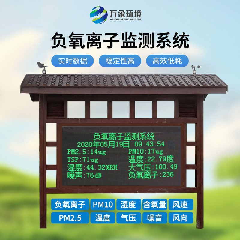 空氣負(fù)氧離子監(jiān)測儀